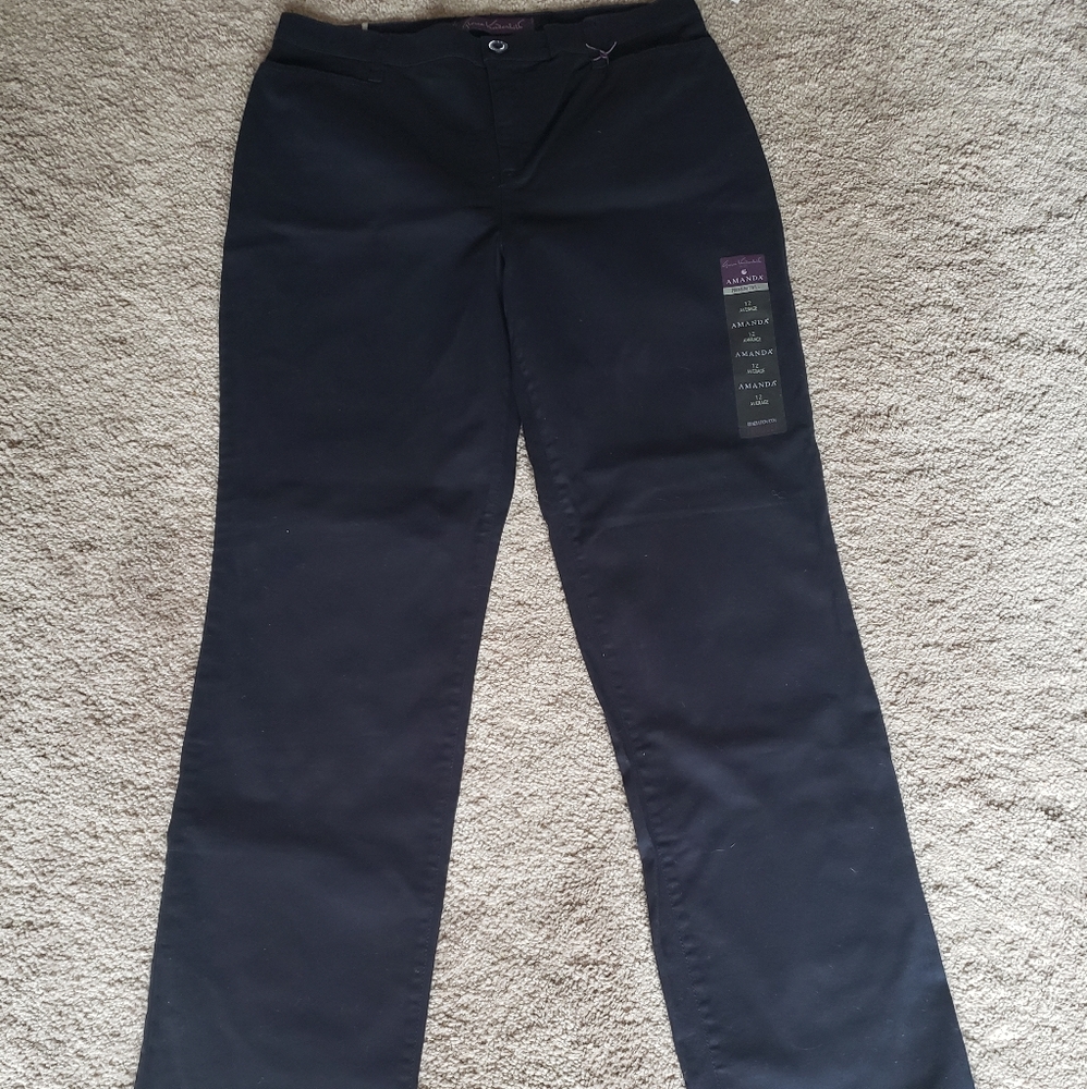 Gloria Vanderbilt Amanda Trouser - Sz 12